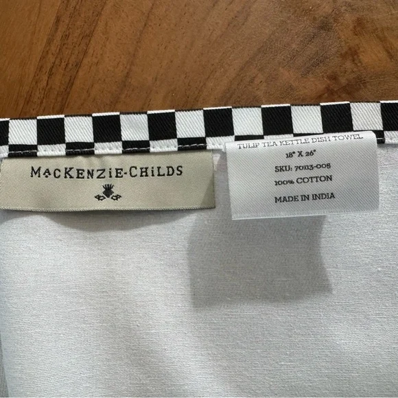 NWT MacKenzie-Childs Dish Towel - Picture 3 of 5